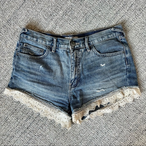 Free People Jean shorts - size 28 - Picture 1 of 5